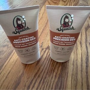 NWT Set of 2 Dr. Squatch Anti-Chafing Precision Deo